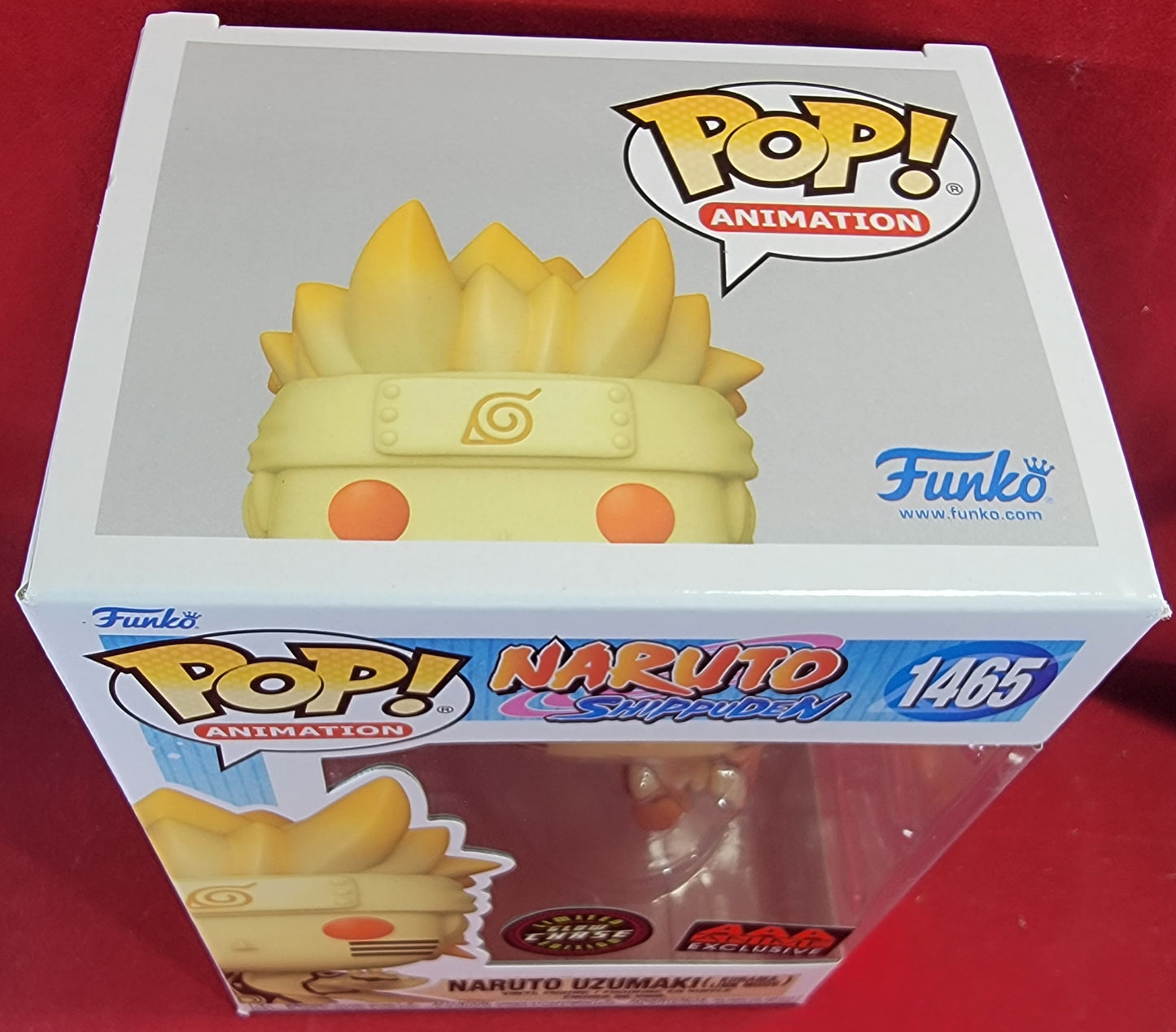 Naruto uzumaki (kurama link mode) chase aaa anime exclusive # 1465 (nib)