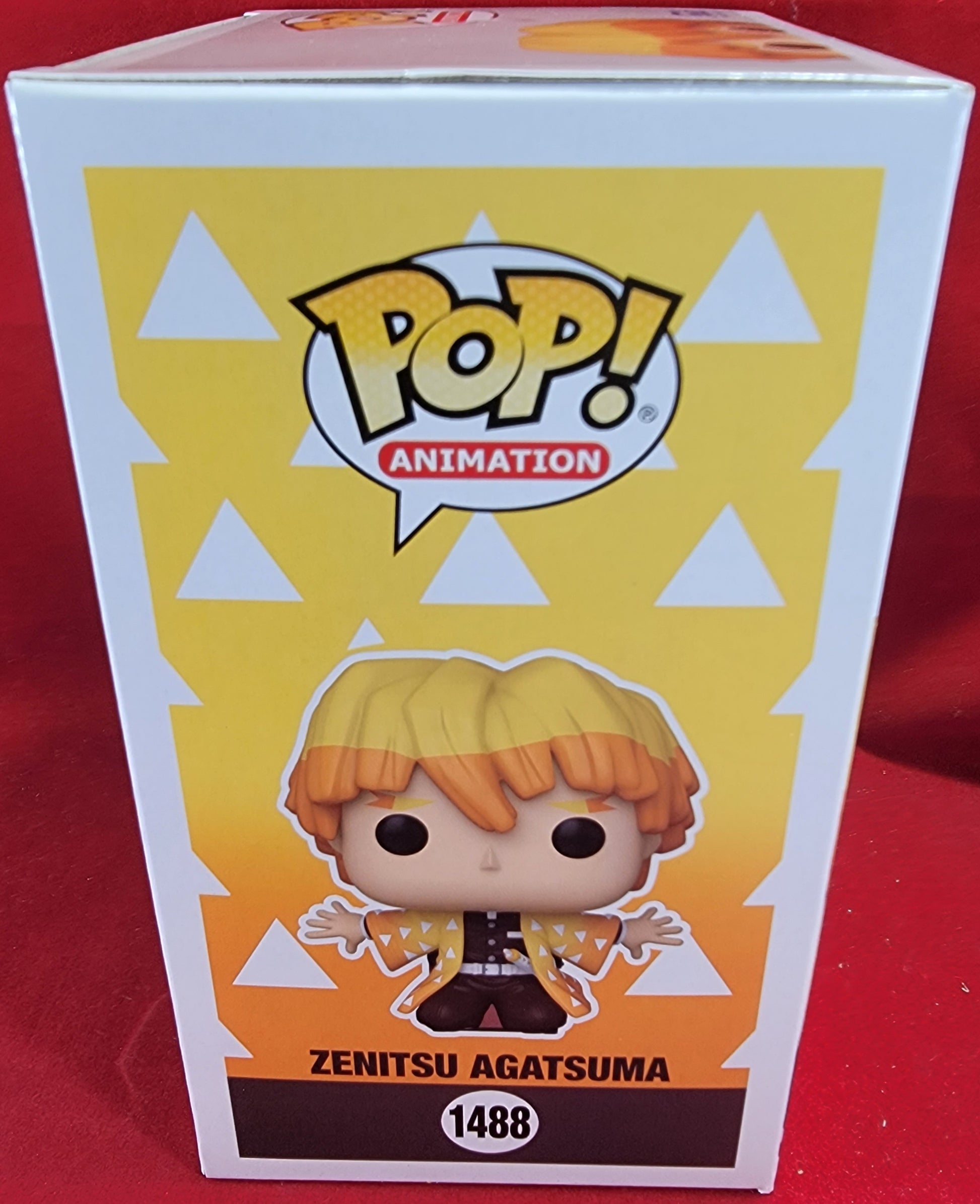Zenitsu agatsuma entertainment earth exclusive funko # 1488