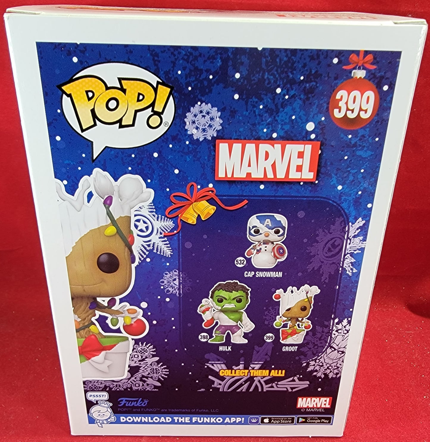 Groot Wal-Mart exclusive funko # 399 (nib)