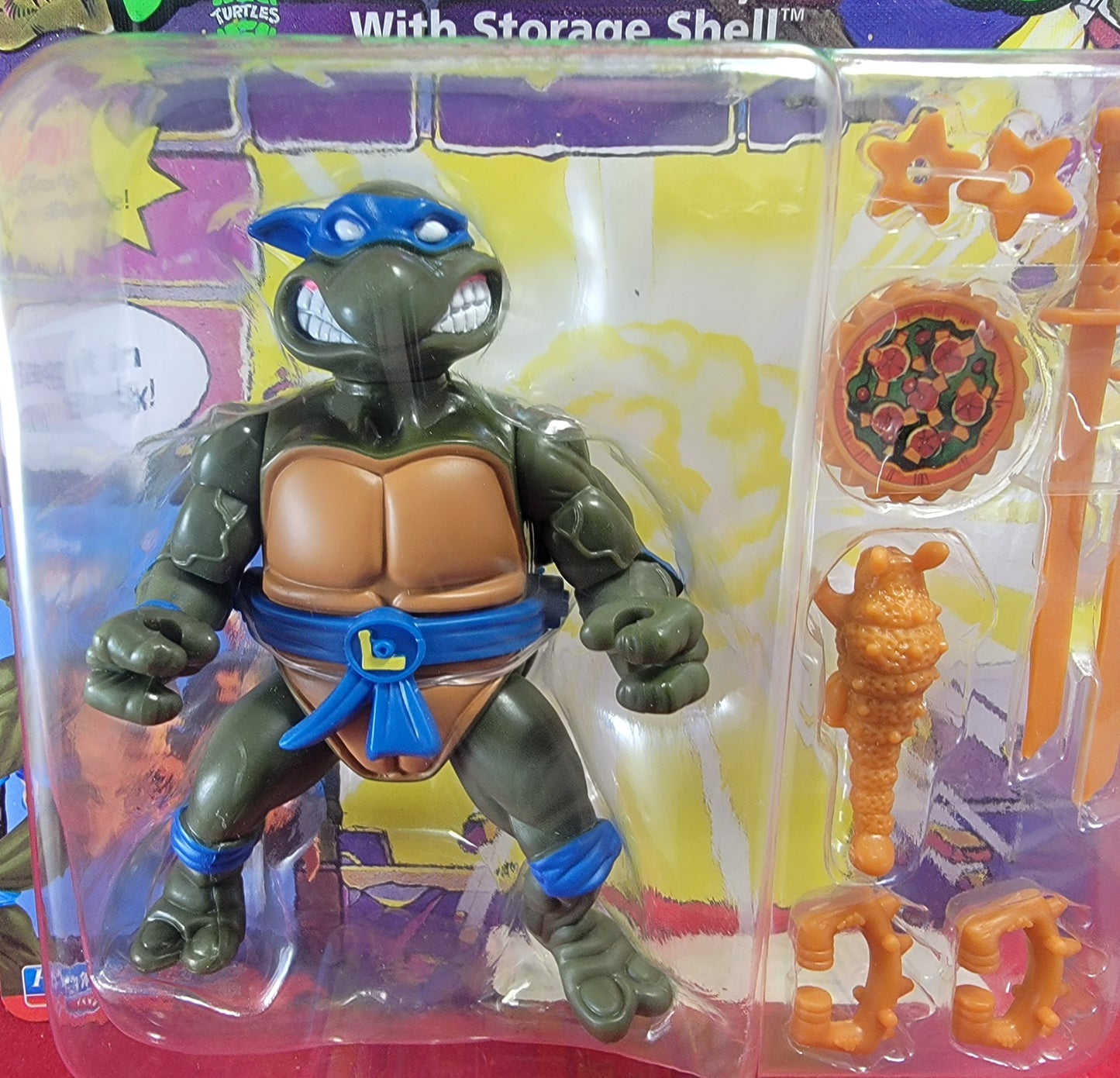 Leonardo with storage shell figure (nib)