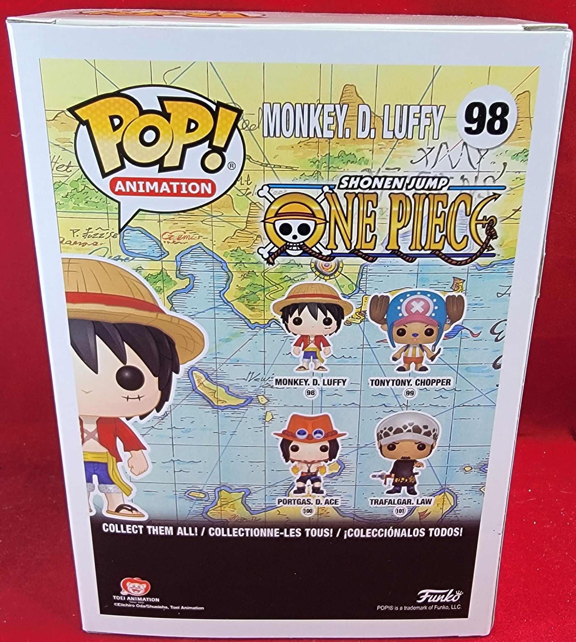 Monkey. D. Luffy funko # 98 (nib) – SpeedAndGrace