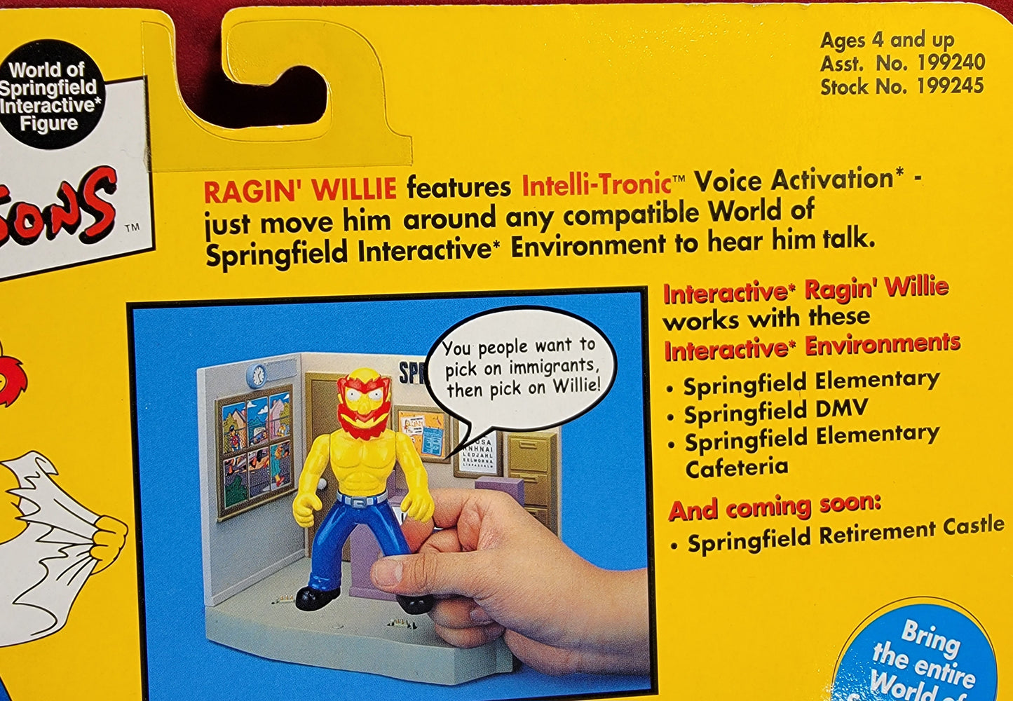 Ragin' willie playmates figure series 8 (nib)