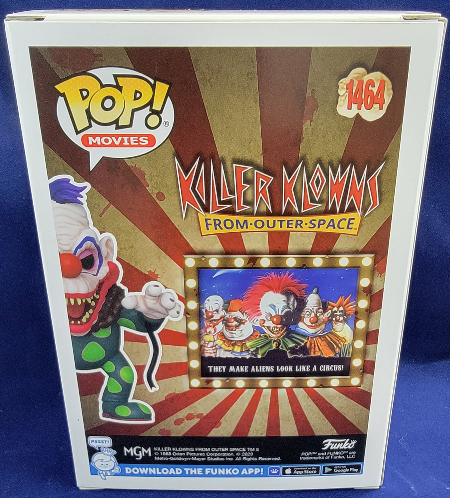Jojo, the klownzilla scare fair exclusive # 1464 (nib)
With pop protector