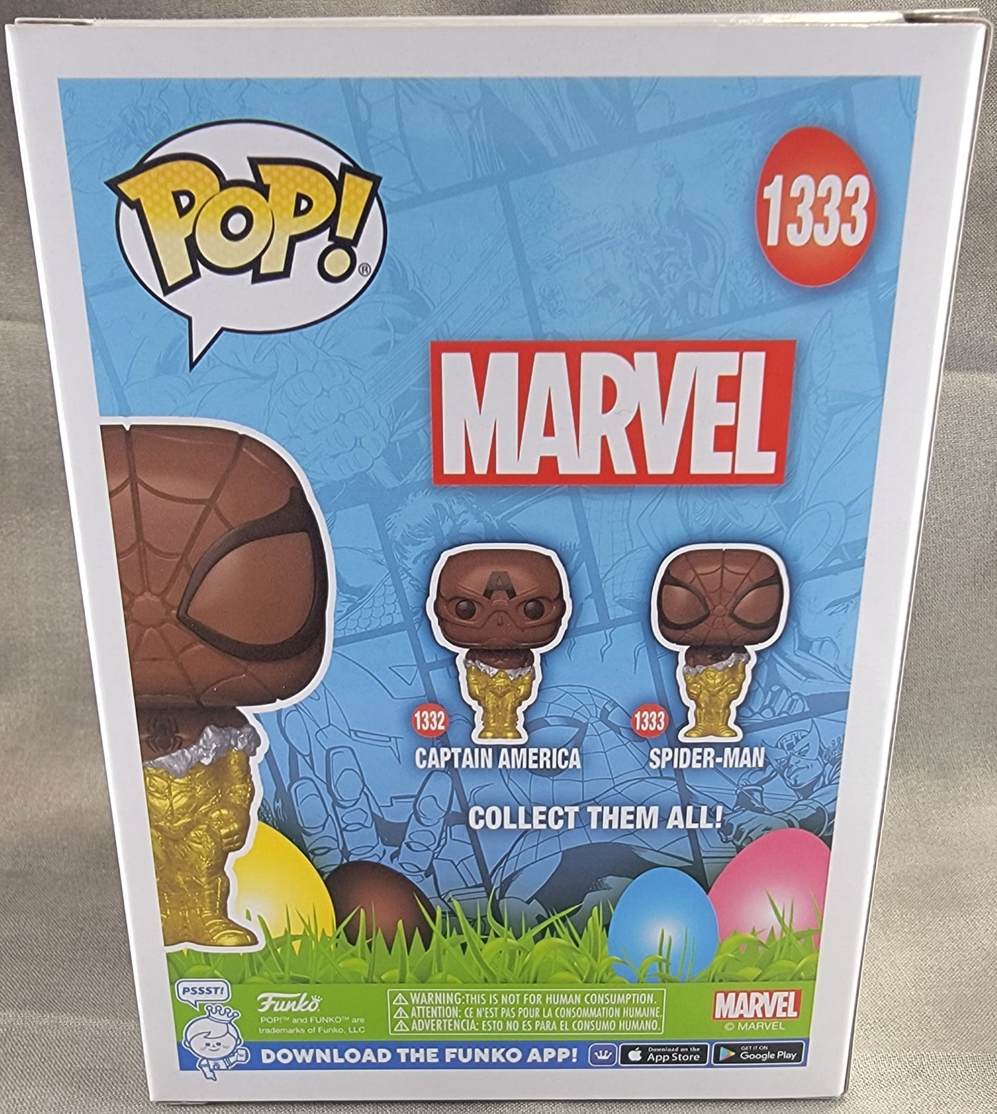 Spider-Man funko # 1333 (nib)
With pop protector