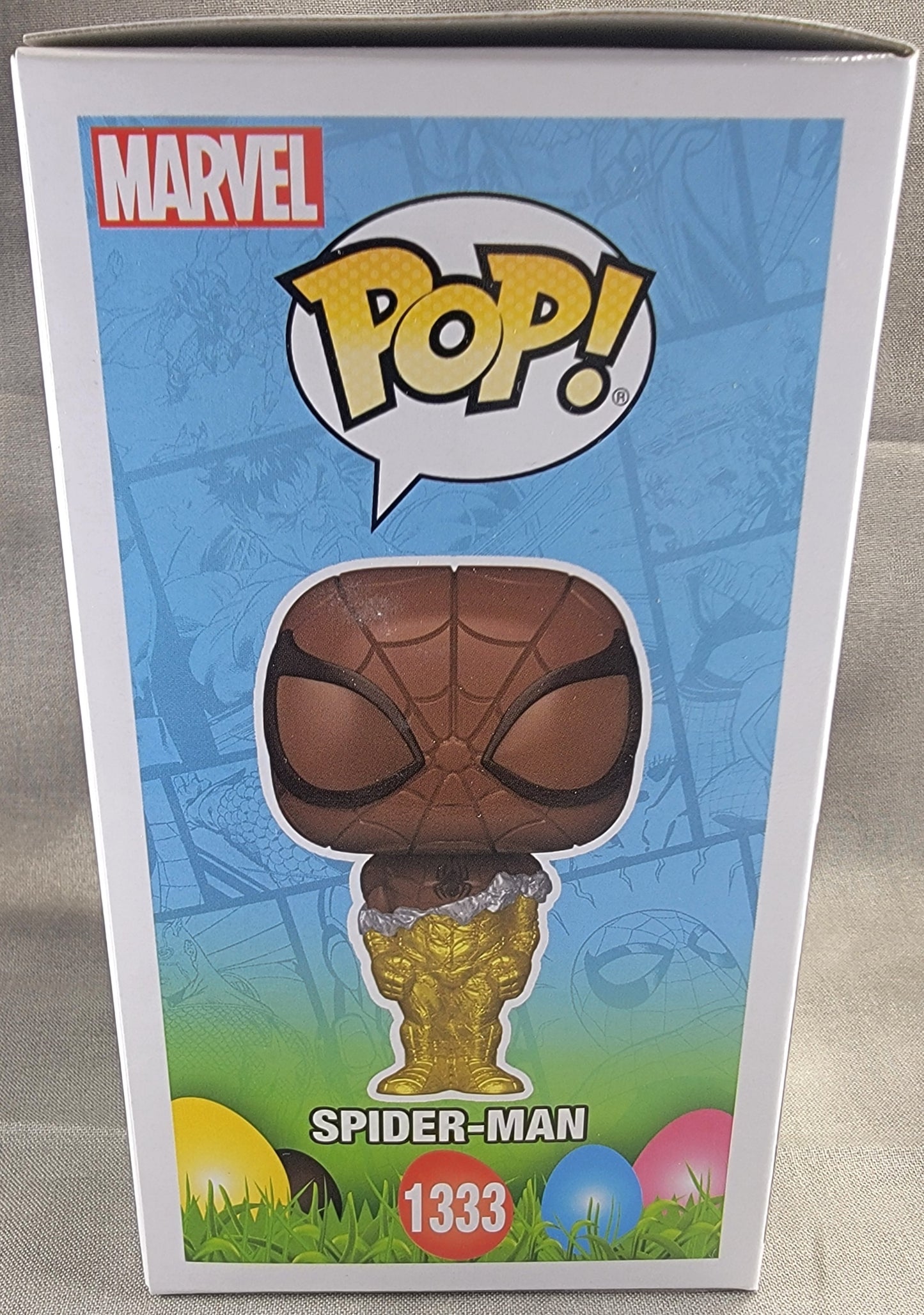 Spider-Man funko # 1333 (nib)
With pop protector