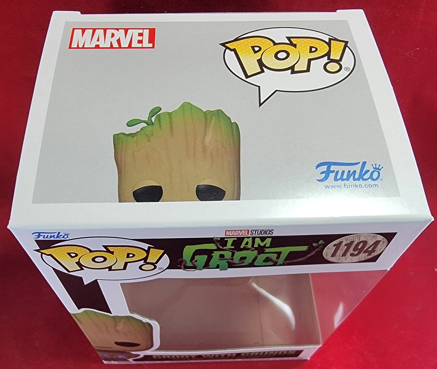 Groot with grunds funko # 1194 (nib)
With pop protector