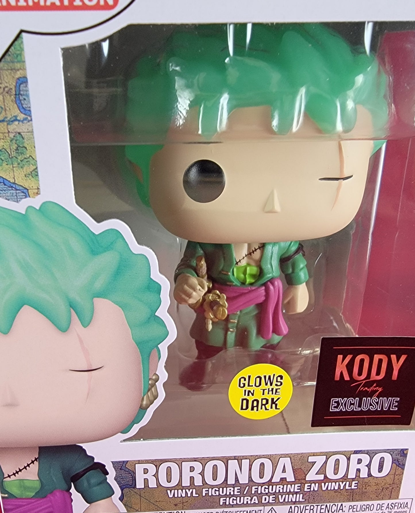 Roronoa Zoro kody exclusive # 327 (nib)
With pop protector
