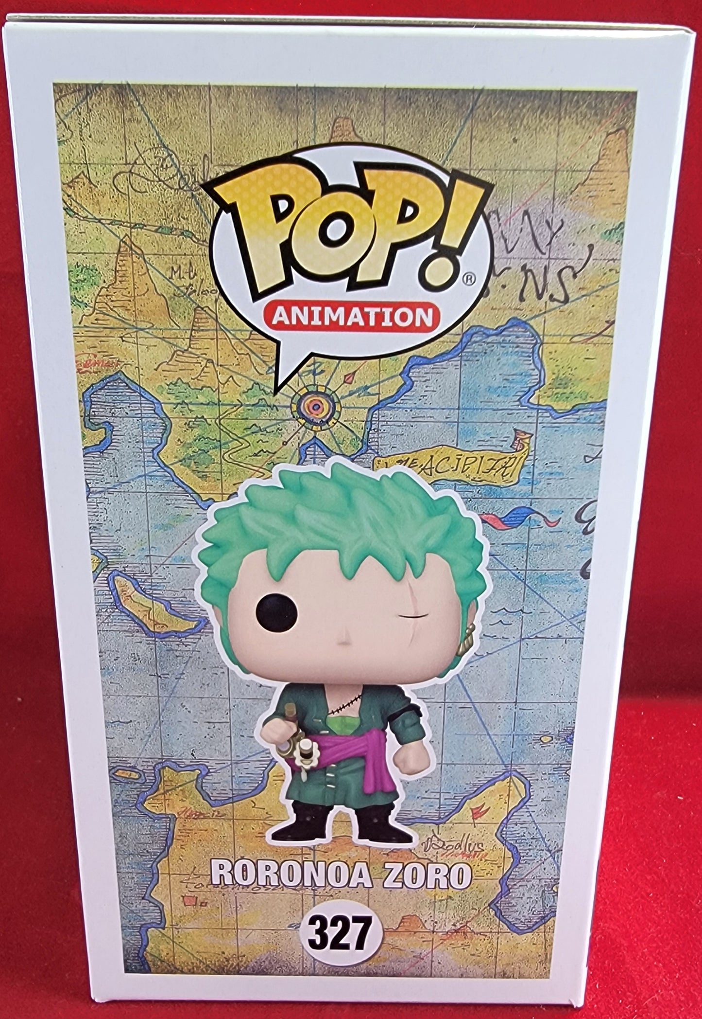 Roronoa Zoro kody exclusive # 327 (nib)
With pop protector