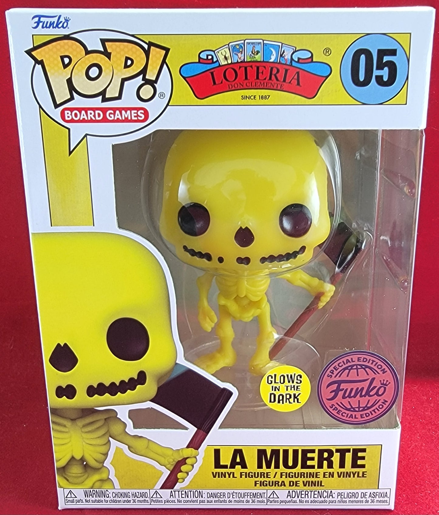 La Muerte funko exclusive # 05 (nib)
With pop protector