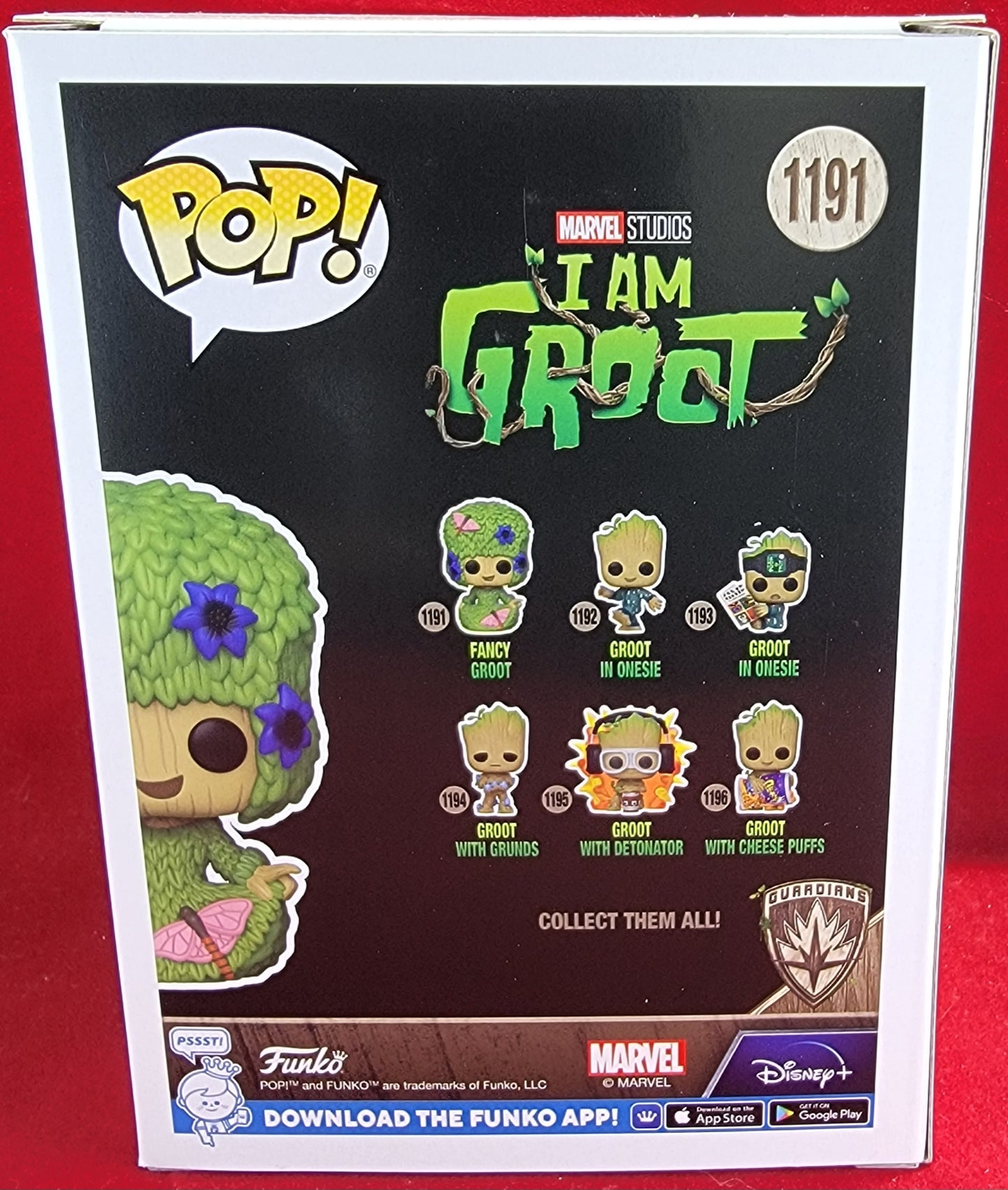Fancy groot funko # 1191 (nib)
With pop protector