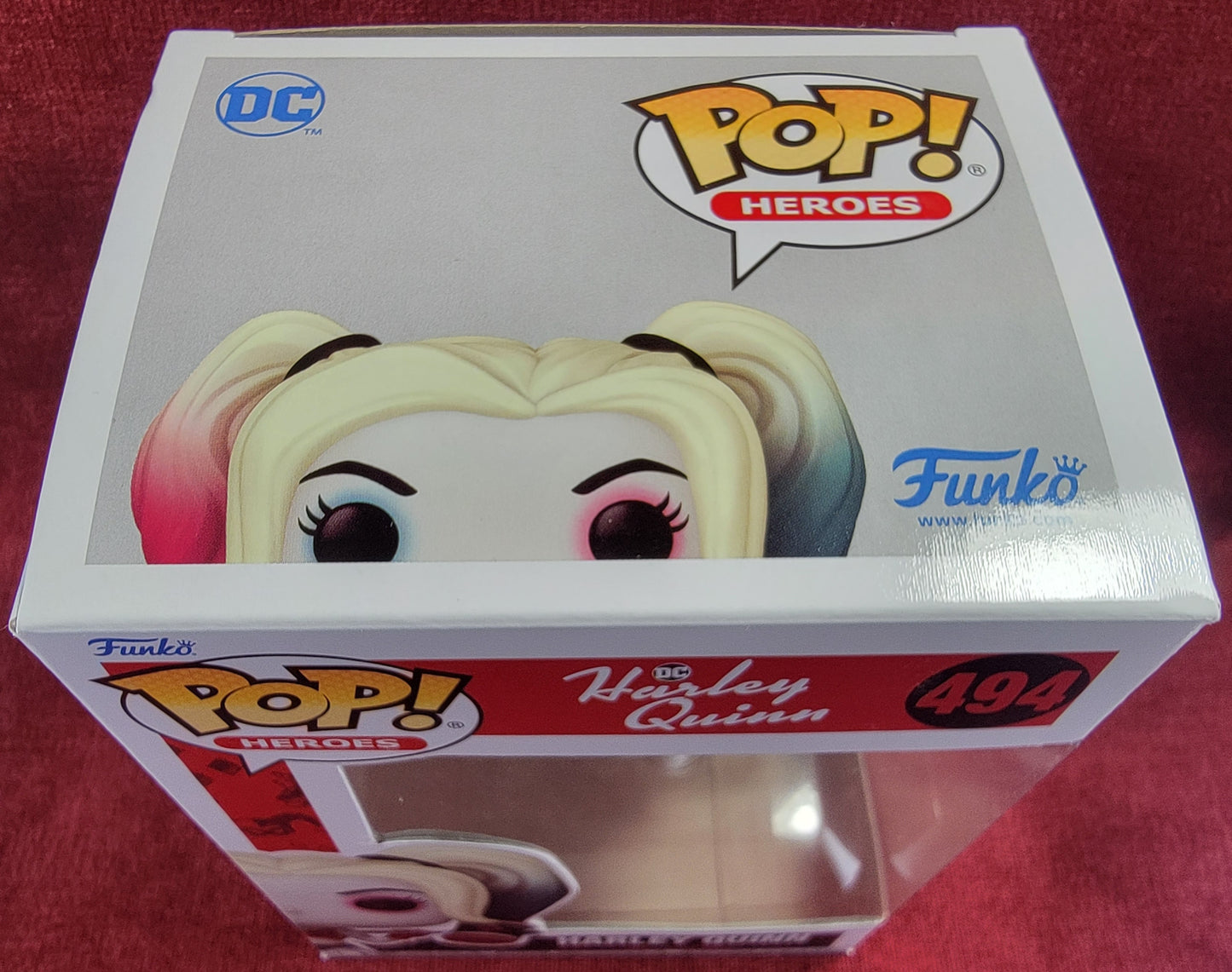 Harley quinn funko # 494 (nib)
With pop protector