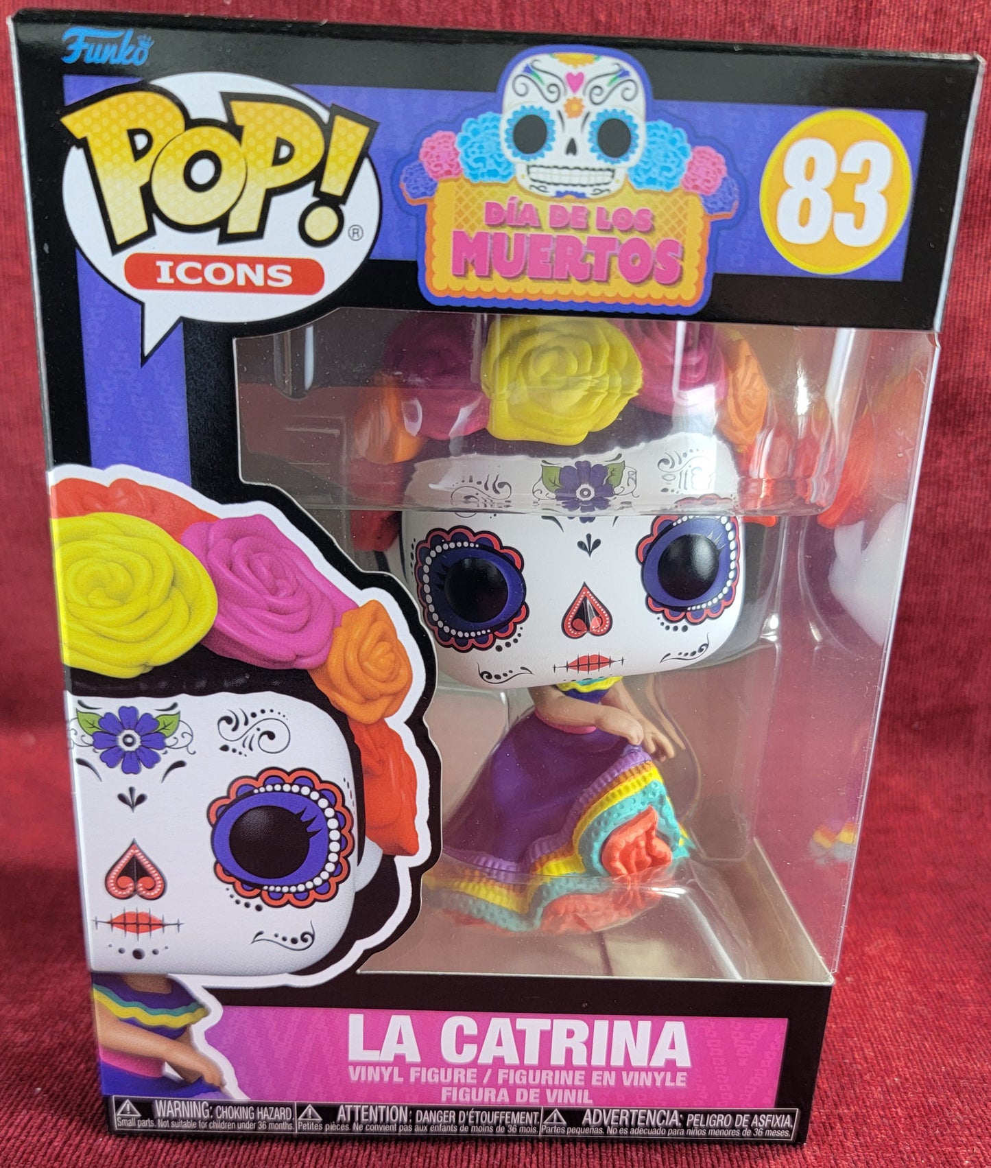 La Catrina funko # 83 (nib)
With pop protector