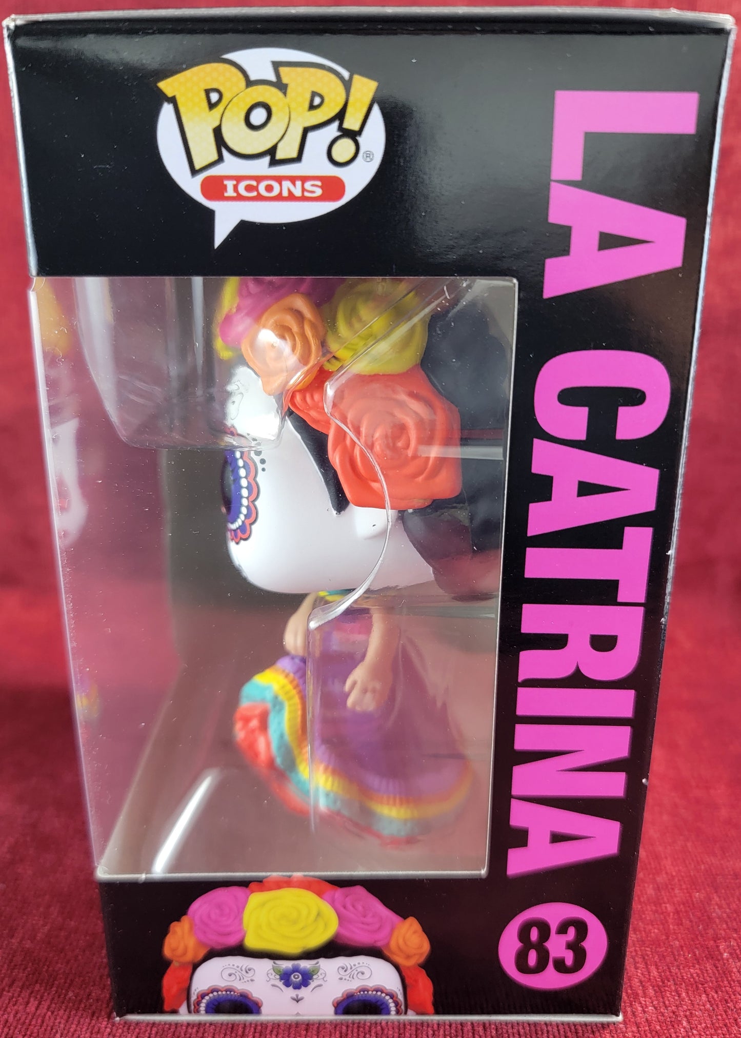 La Catrina funko # 83 (nib)
With pop protector