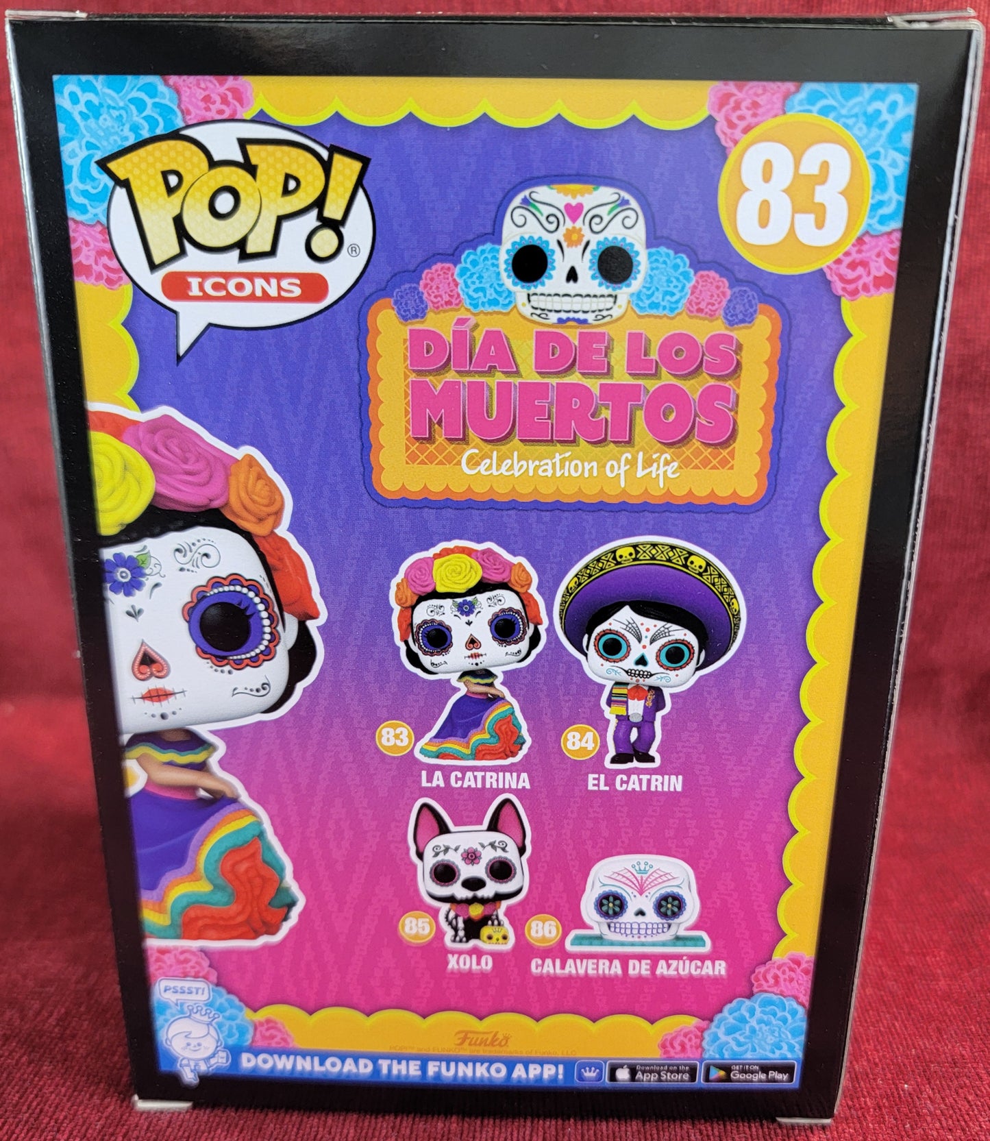 La Catrina funko # 83 (nib)
With pop protector