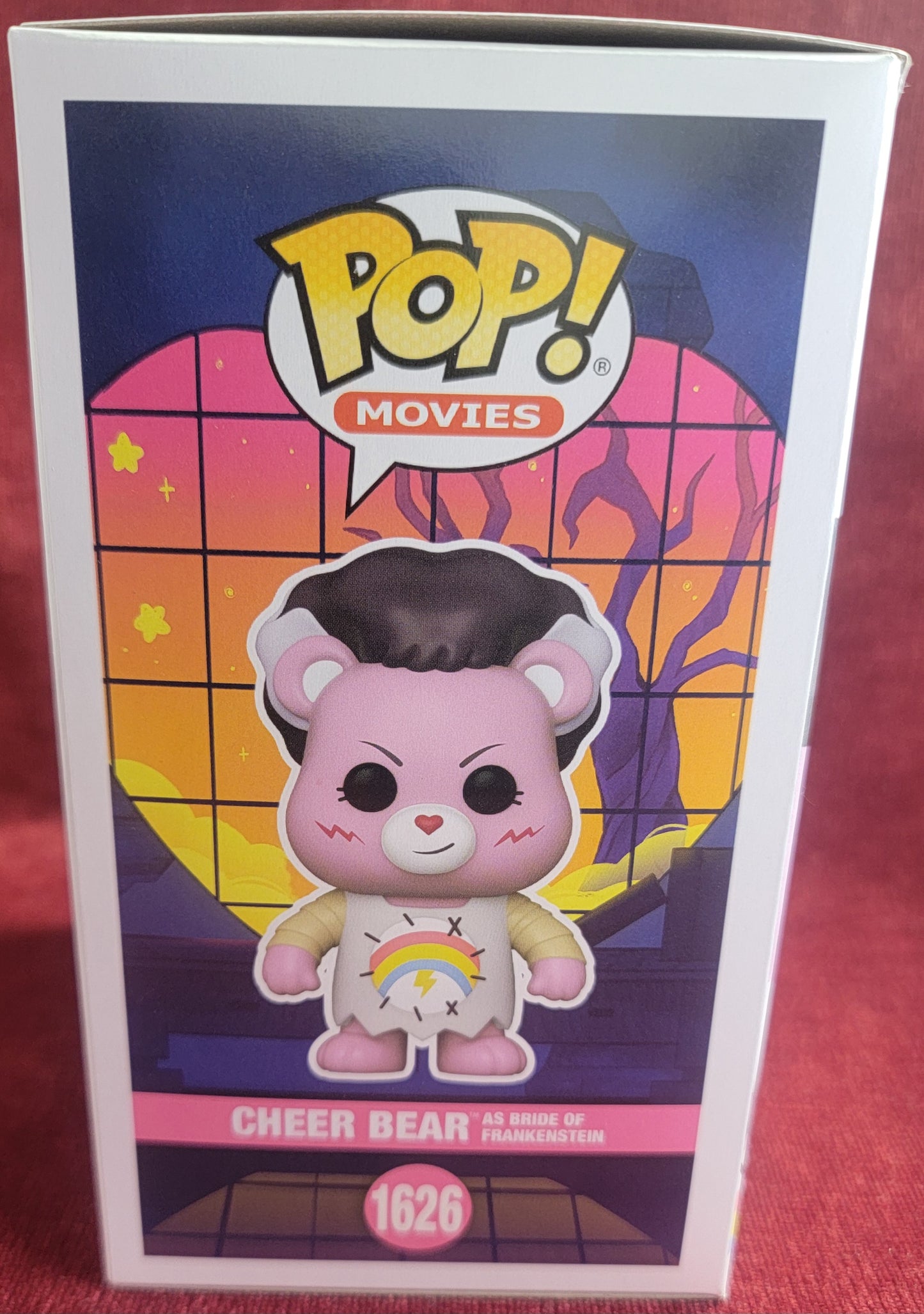 Cheer bear as bride of frankenstein funko #  1626 (nib)
With pop protector