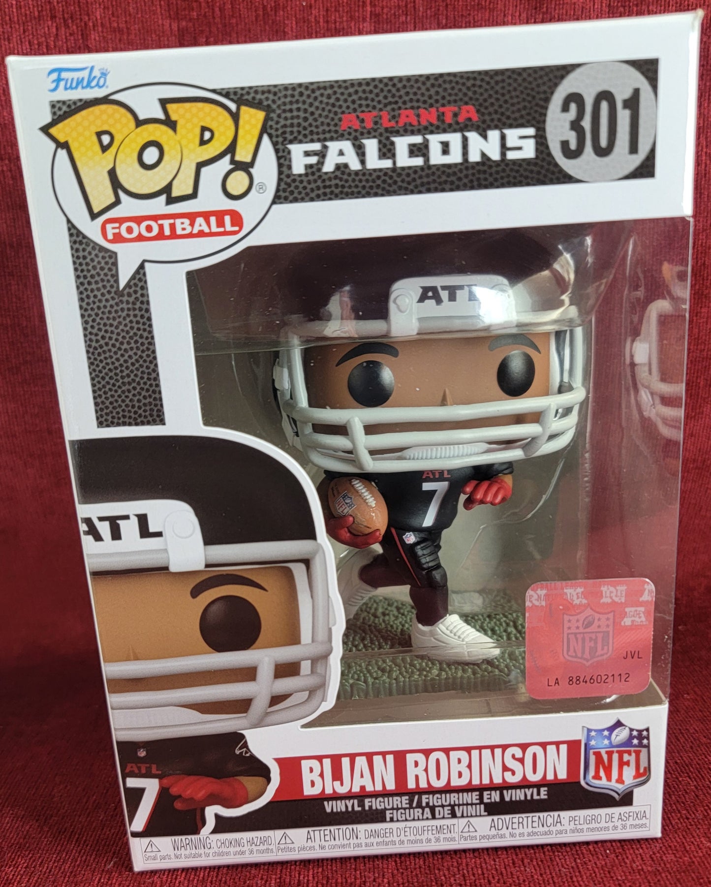 Bijan Robinson funko # 301 (nib)