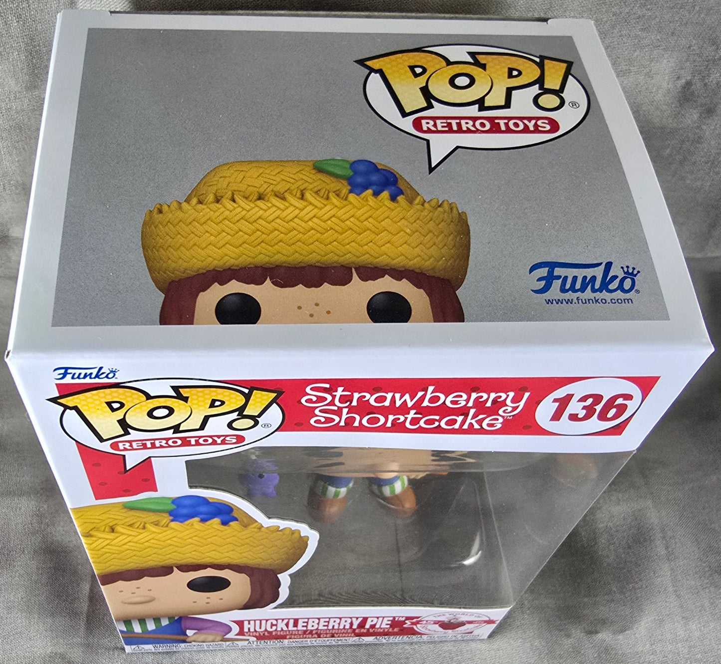 Huckleberry Pie Funko #136 (Nib) With Pop Protector