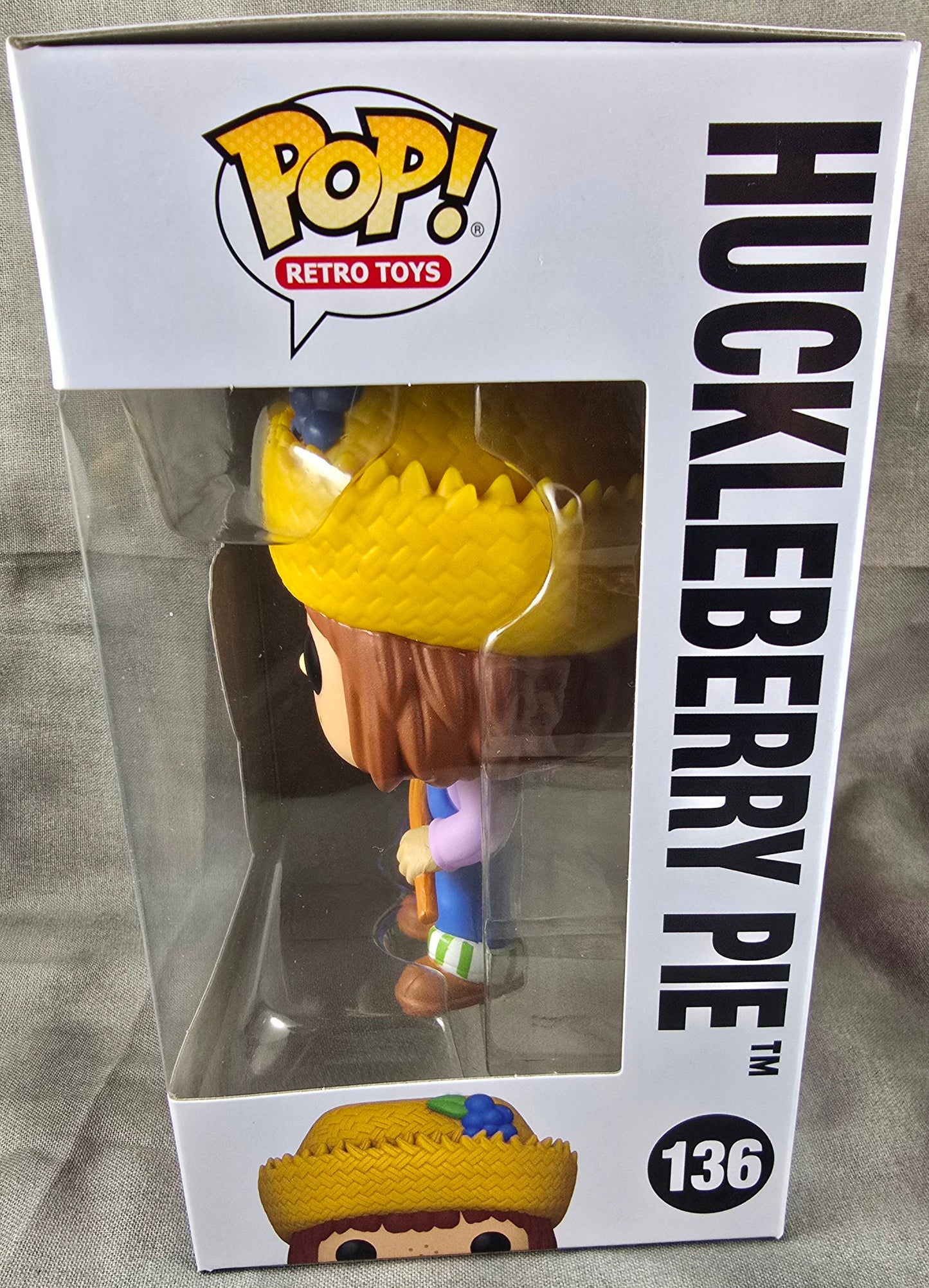 Huckleberry Pie Funko #136 (Nib) With Pop Protector