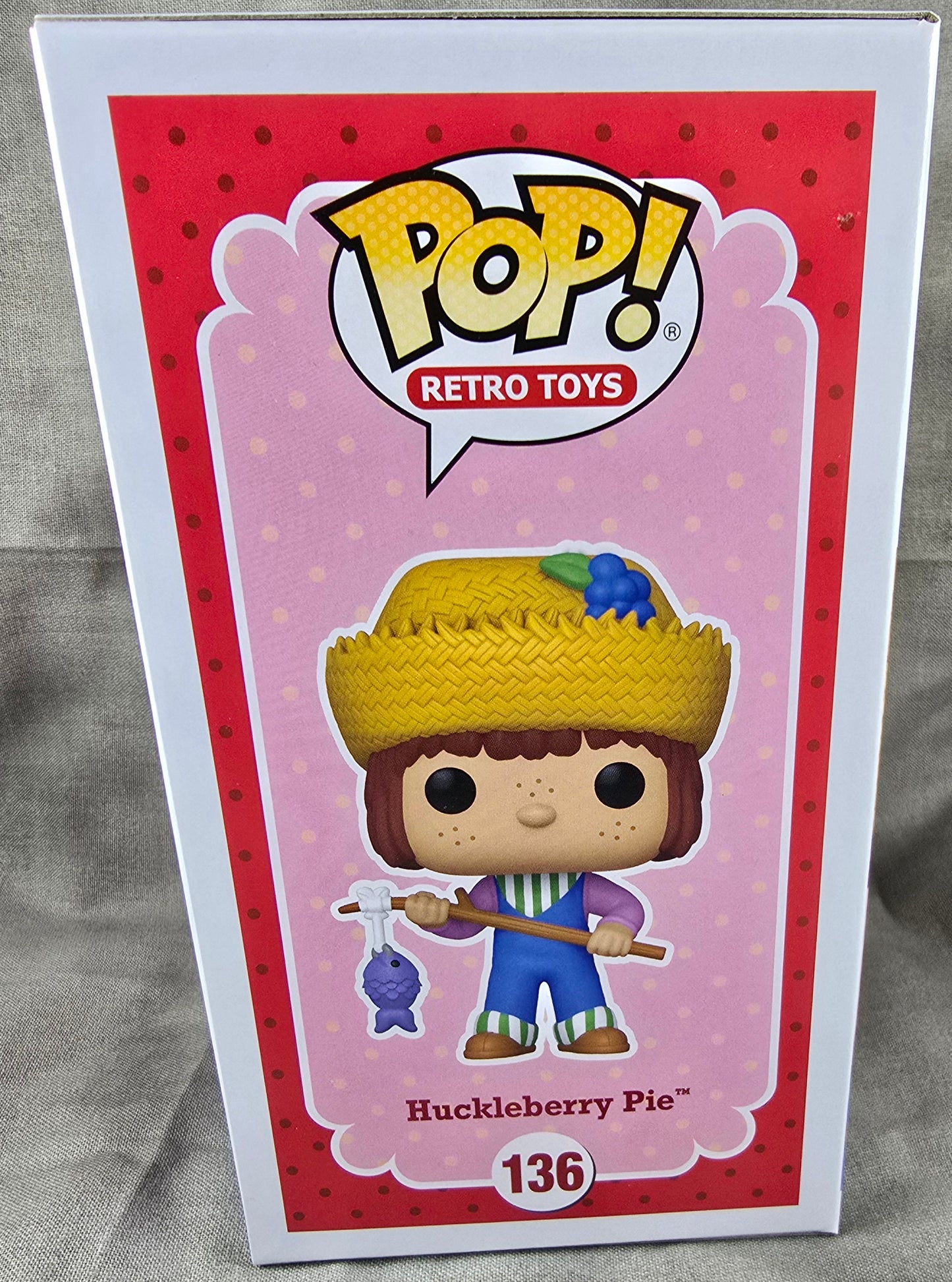 Huckleberry Pie Funko #136 (Nib) With Pop Protector