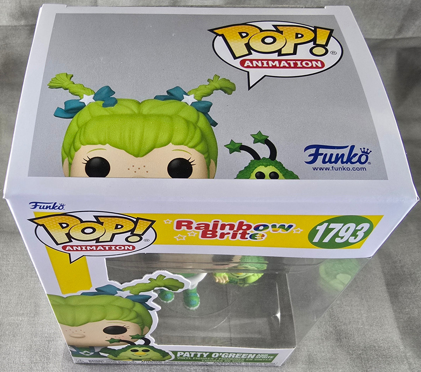 Patty O'green and Sprite funko # 1793 (nib) With pop protector