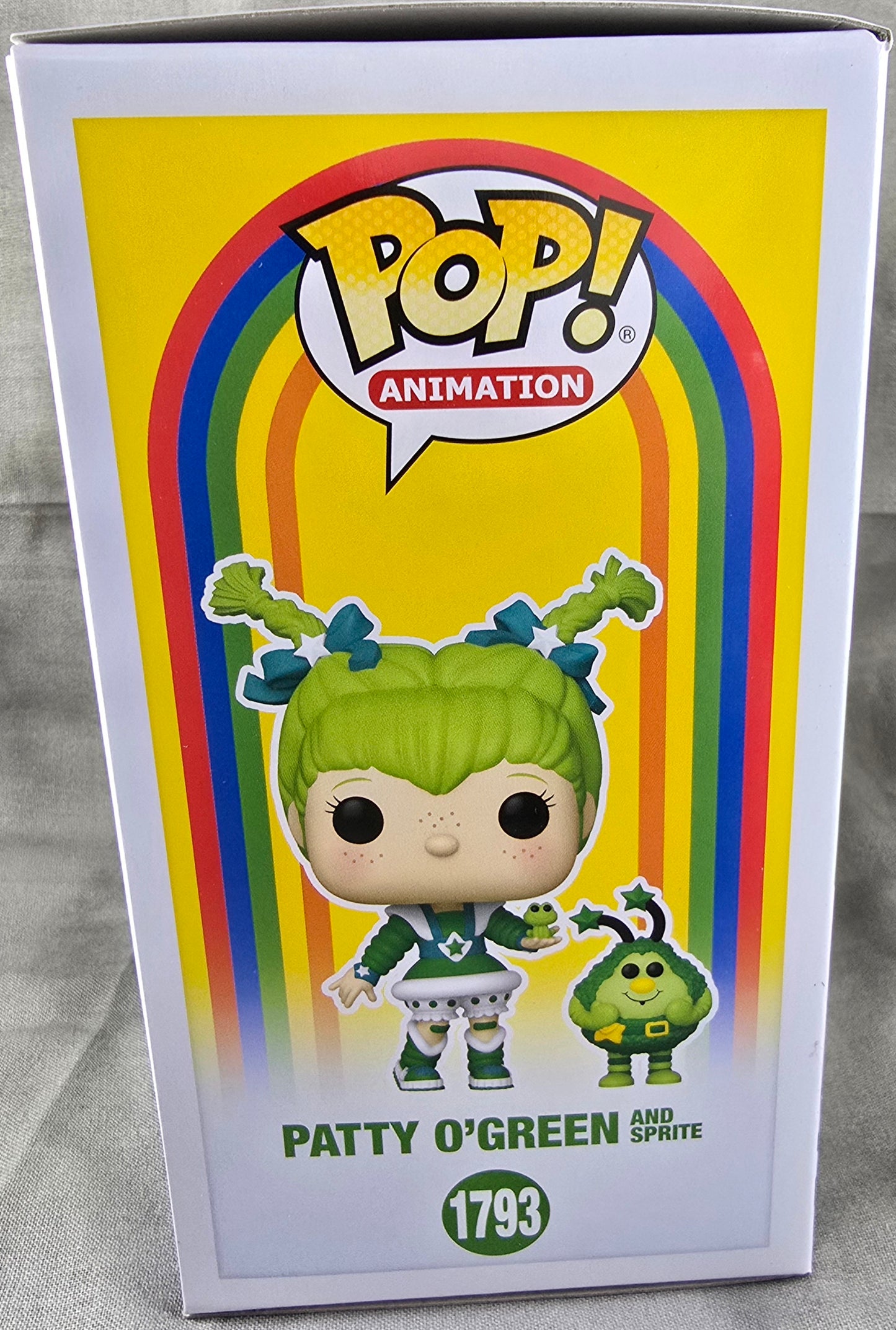 Patty O'green and Sprite funko # 1793 (nib) With pop protector