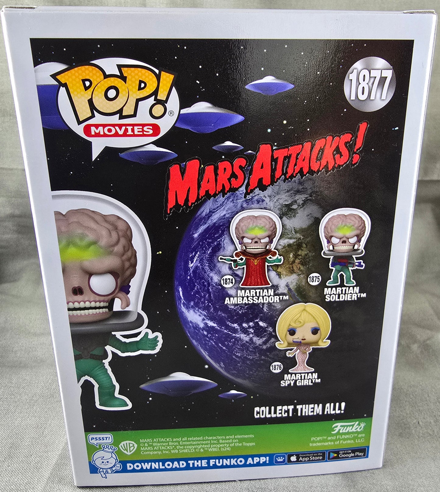Martin soldier specialty series funko # 1877 (nib) With pop protector