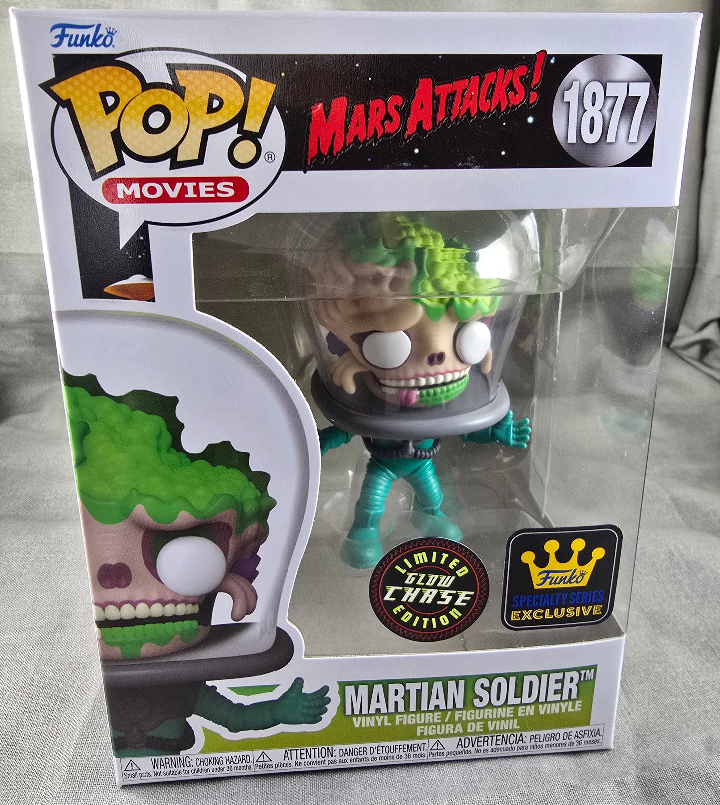 Martian soldier specialty series chase funko # 1877 (nib)