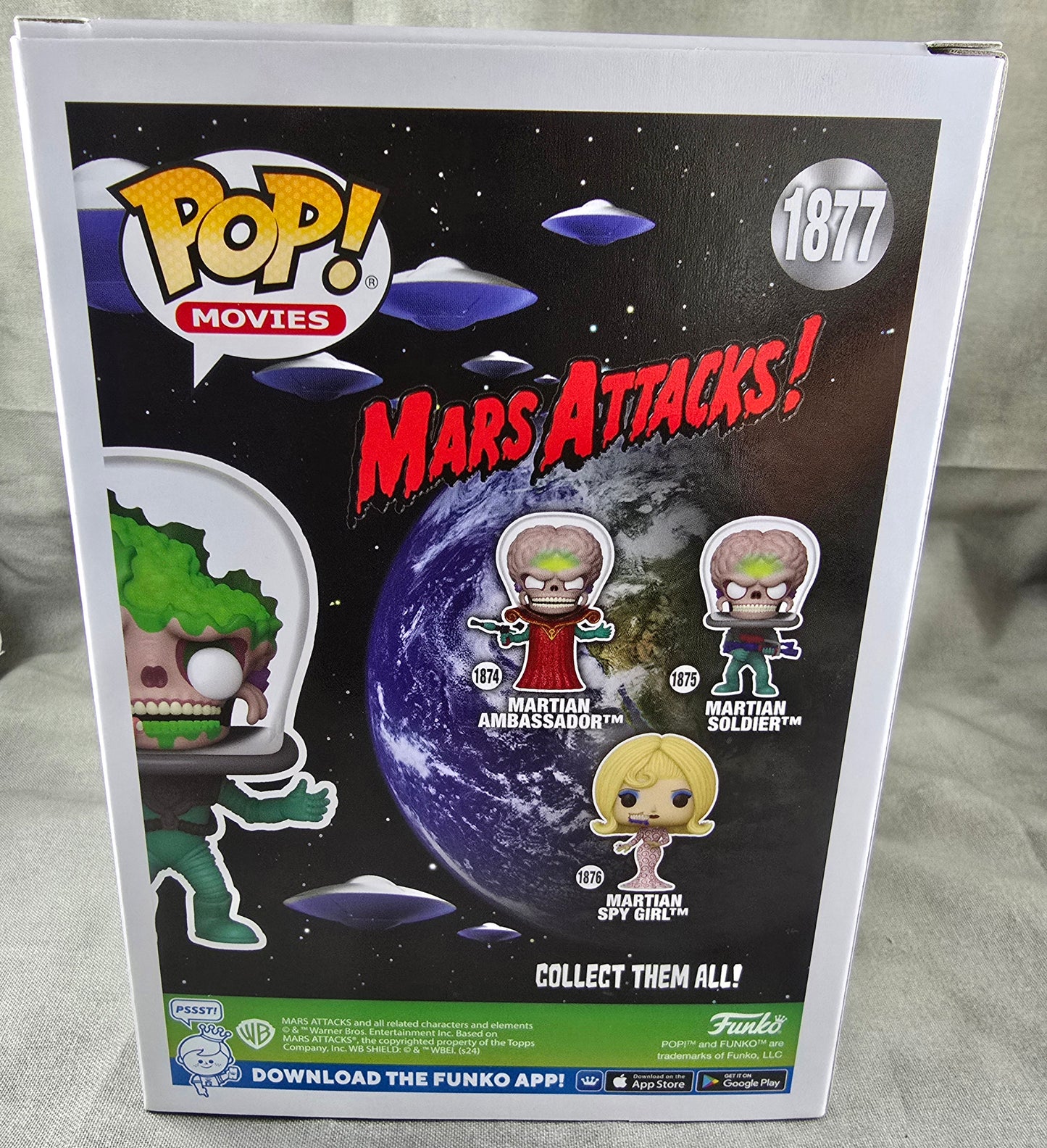 Martian soldier specialty series chase funko # 1877 (nib)
