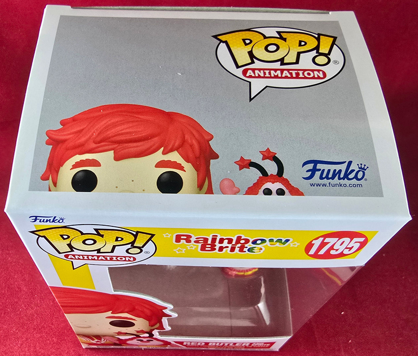 Red butler with Sprite funko # 1795 (nib) With pop protector