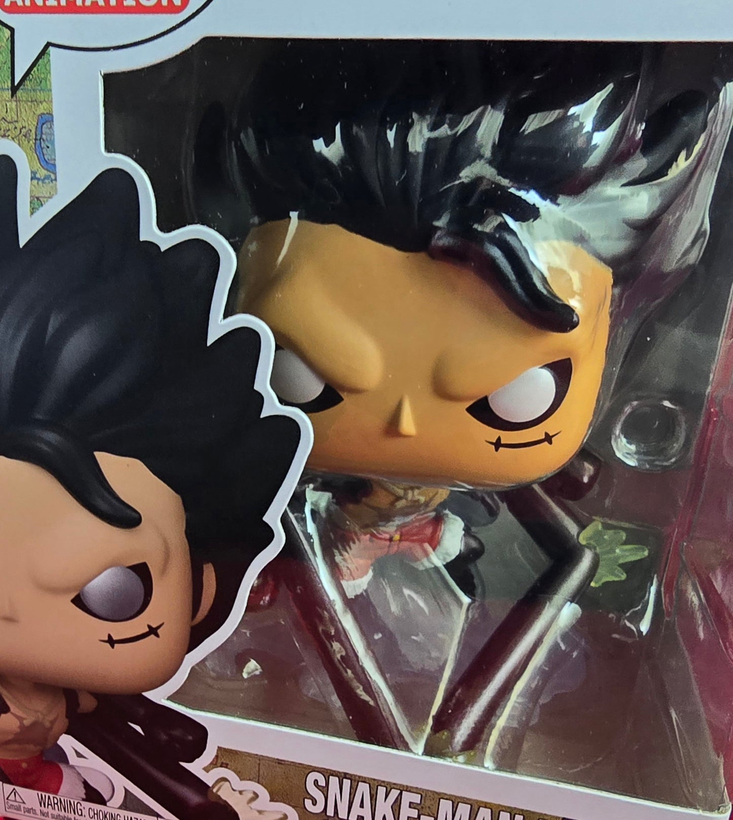 Snake-man luffy funko # 1266 (nib) with pop protector