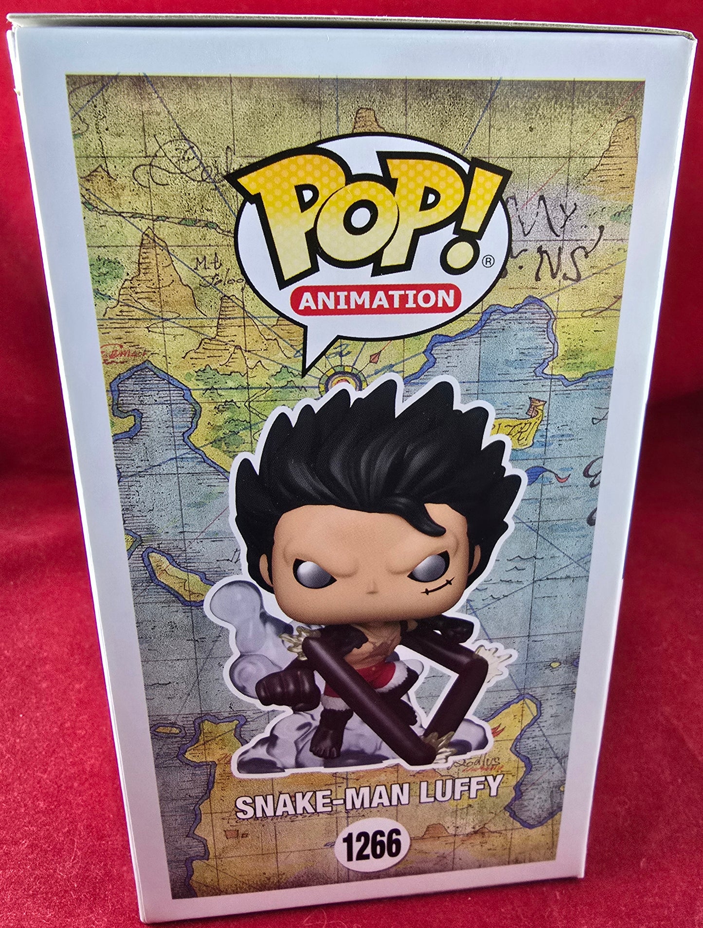 Snake-man luffy funko # 1266 (nib) with pop protector