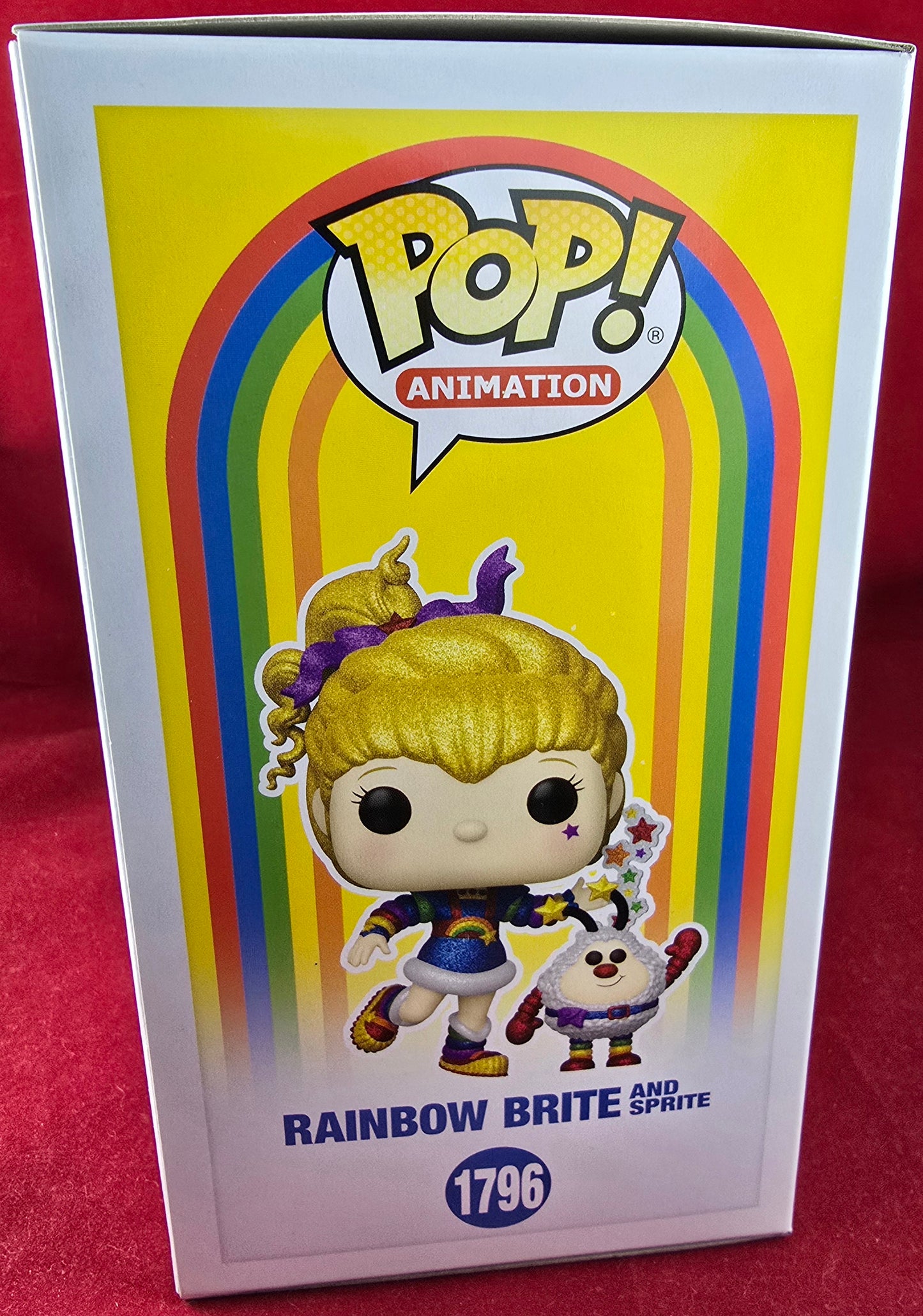 Rainbow Brite With Sprite Hot Topic Exclusive  # 1796 (Nib) With Pop Protector