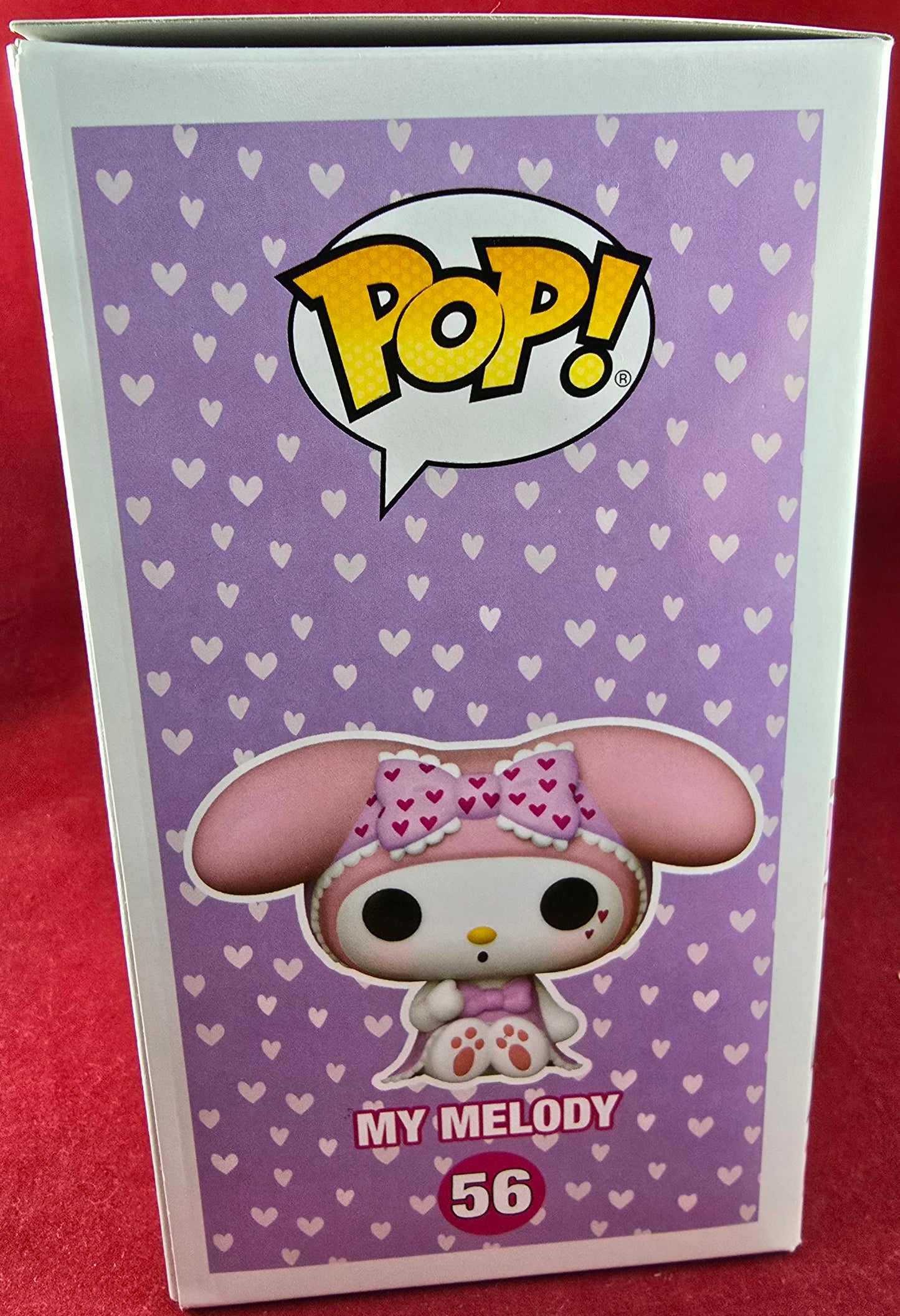My Melody hot topic exclusive funko # 56 (nib) With pop protector