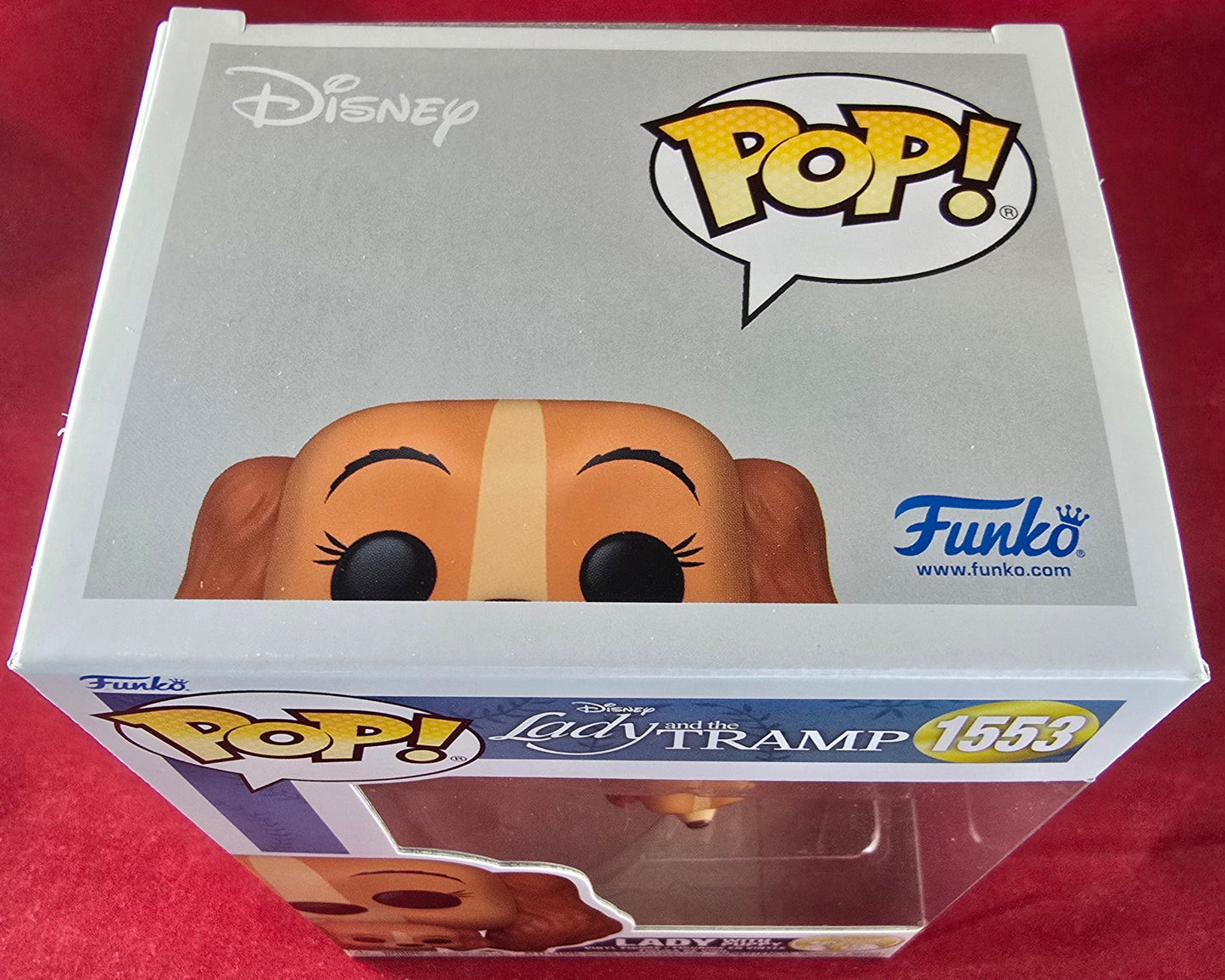 Lady with puppy funko # 1553 (nib) With pop protector