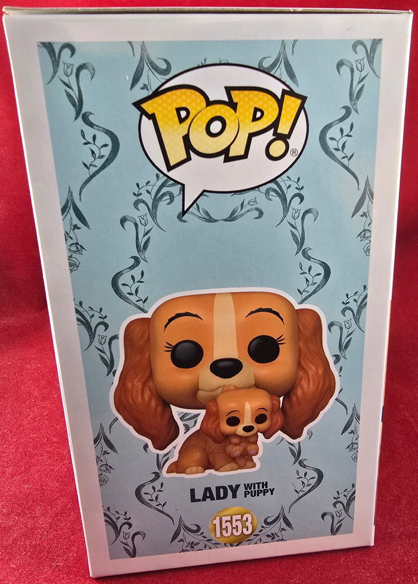 Lady with puppy funko # 1553 (nib) With pop protector
