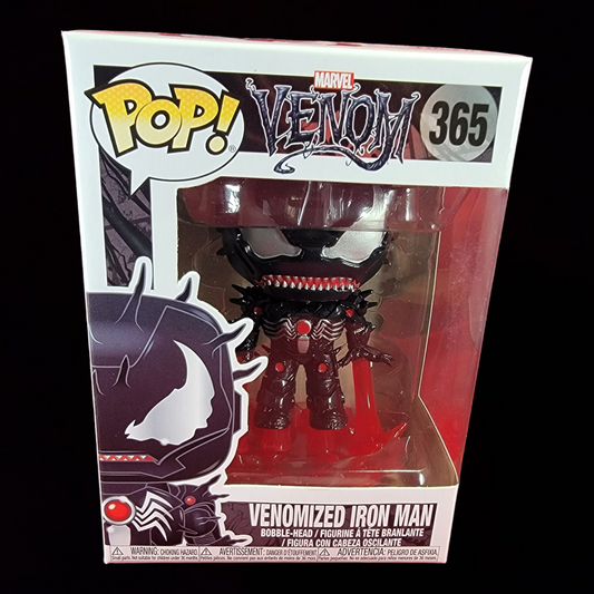 Venomized iron man funko # 365 (nib)