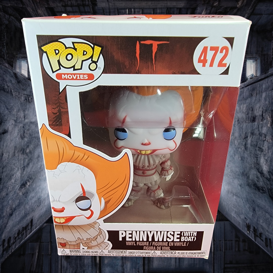 Pennywise (with boat) funko # 472 (nib)