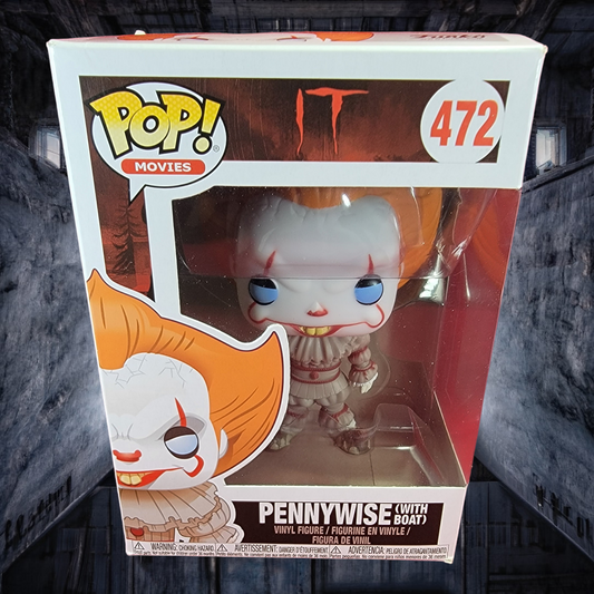 Pennywise (with boat) funko # 472 (nib)