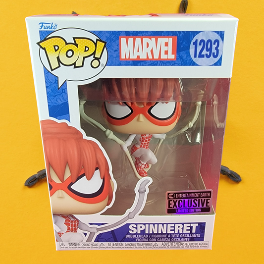 Spinneret entertainment earth exclusive funko # 1293 (nib)
