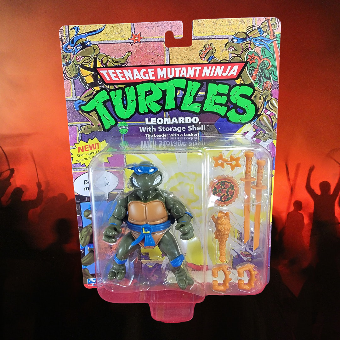 Leonardo with storage shell figure (nib)