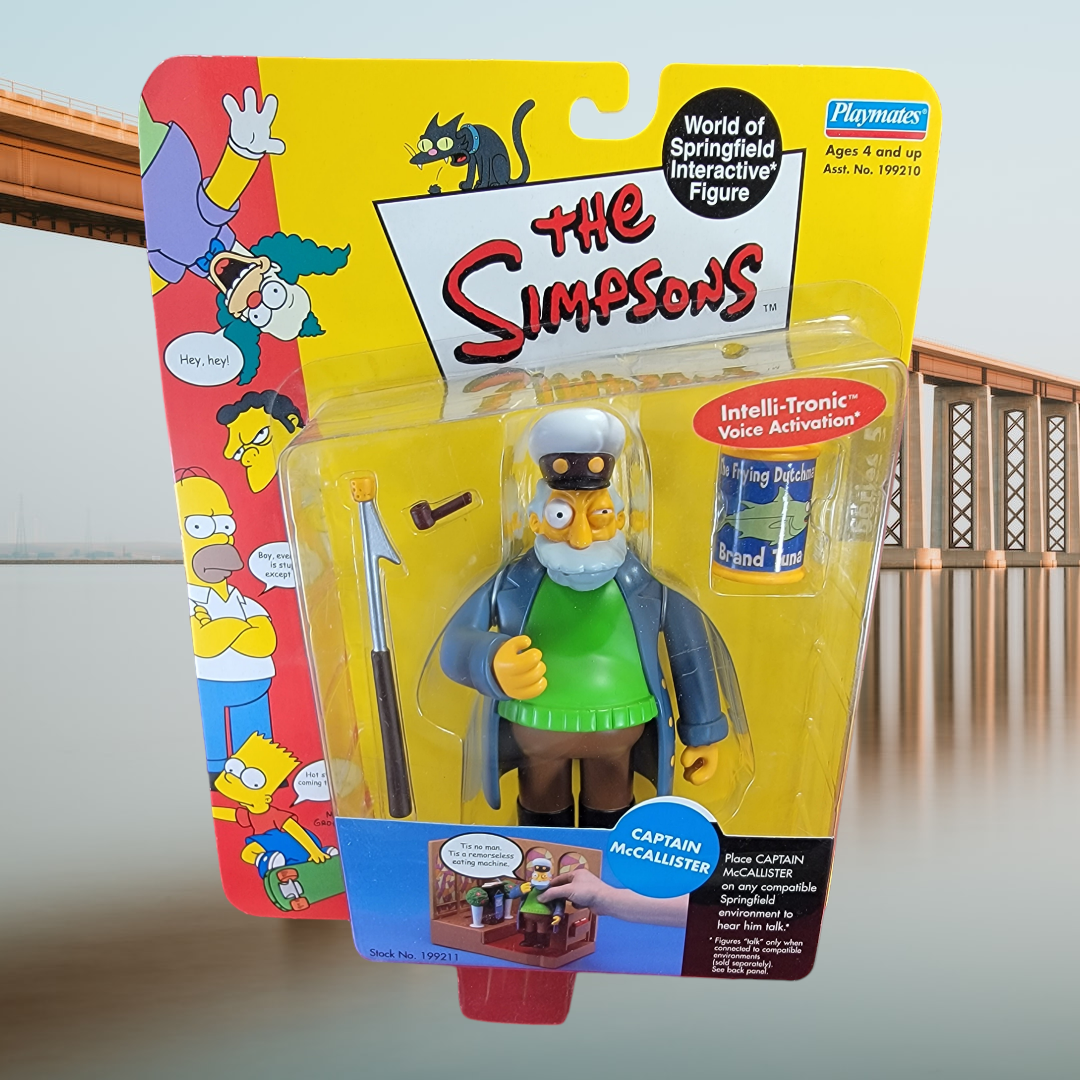 Captain mccallister playmates figure series 5 (nib)