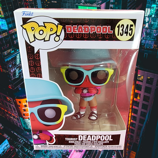 Tourist deadpool funko # 1345 (nib)
With pop protector