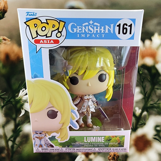 Lumine funko # 161 (nib)
With pop protector