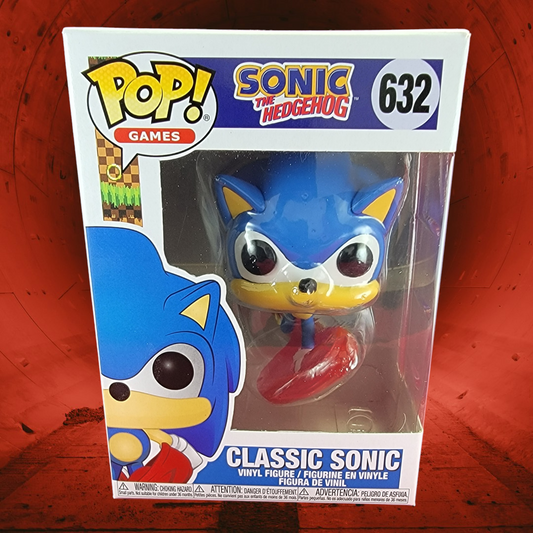 Classic sonic funko # 632 (nib)
With pop protector