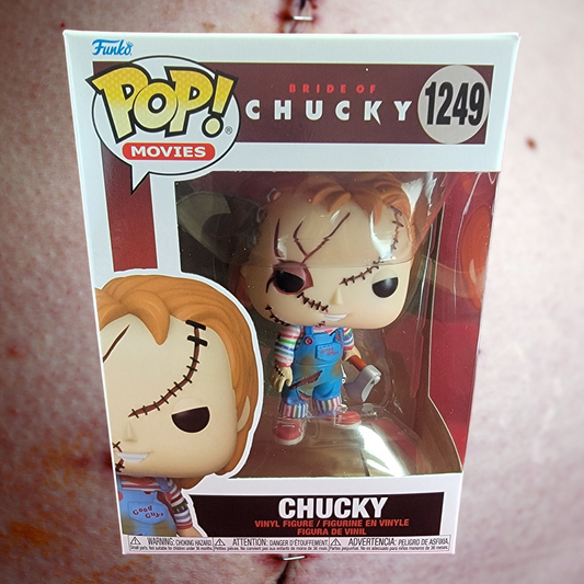 Chucky funko # 1249 (nib)
With pop protector