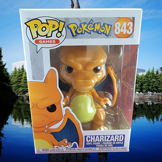Charizard funko # 843 (nib)
With pop protector