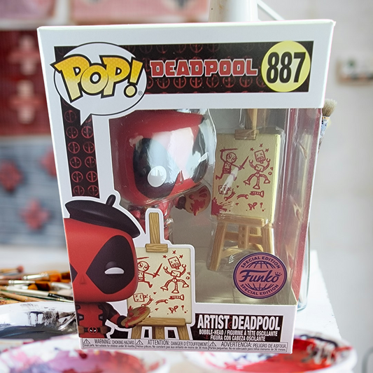 Artist deadpool gamestop exclusive funko 887 (nib)