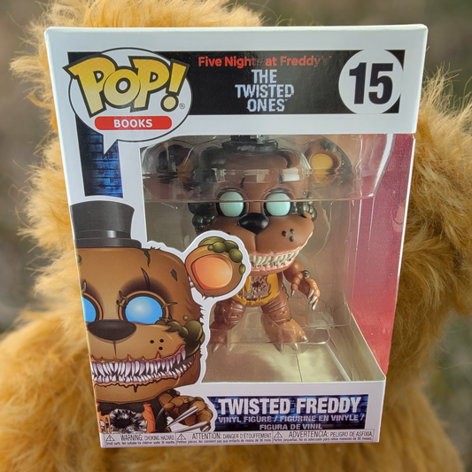 Twisted freddy funko # 15 (nib)
With pop protector