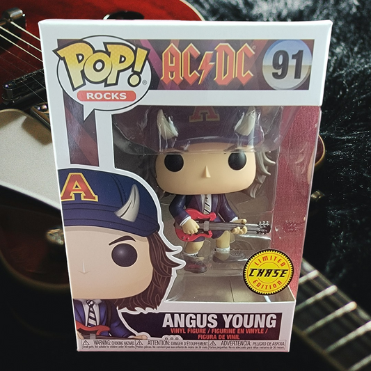 Angus Young Chase funko # 91 (nib)
With pop protector