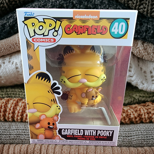 Garfield with pooky funko # 40 (nib)
With pop protector